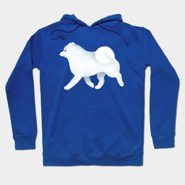 Samoyed Hoodie by illucalliart